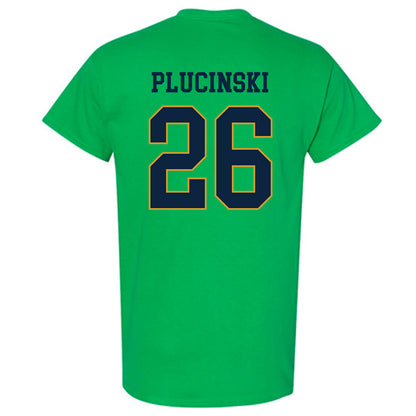 Notre Dame - NCAA Men's Ice Hockey : Zach Plucinski - Classic Fashion Shersey T-Shirt