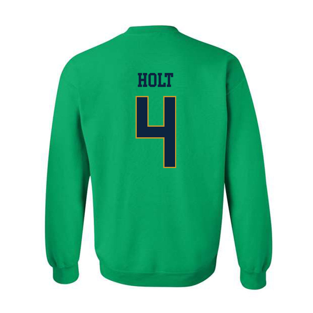 Notre Dame - NCAA Baseball : Jonathan Holt - Classic Fashion Shersey Crewneck Sweatshirt