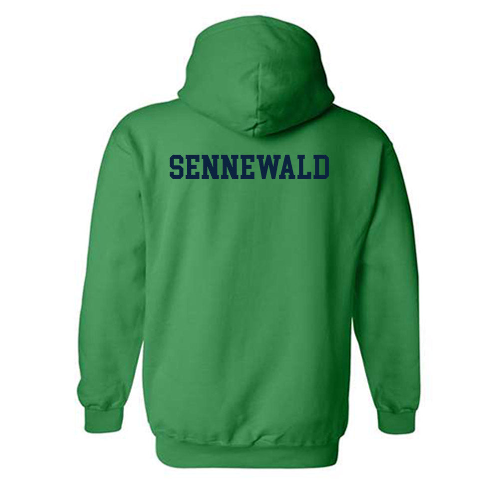 Notre Dame - NCAA Men's Fencing : James Sennewald - Classic Fashion Shersey Hooded Sweatshirt