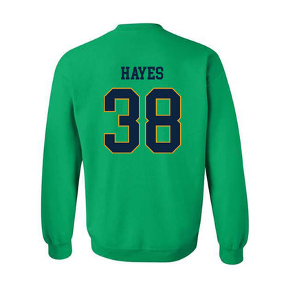 Notre Dame - NCAA Baseball : Anderson Hayes - Classic Fashion Shersey Crewneck Sweatshirt