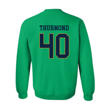 Notre Dame - NCAA Baseball : Eli Thurmond - Classic Fashion Shersey Crewneck Sweatshirt-1