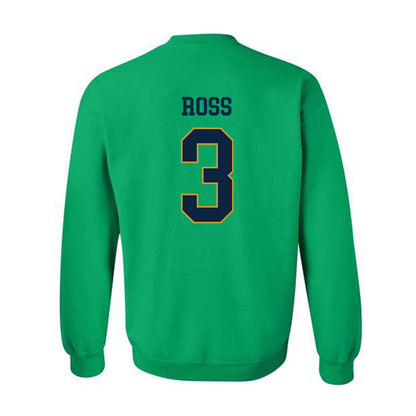 Notre Dame - NCAA Women's Volleyball : Avery Ross - Classic Fashion Shersey Crewneck Sweatshirt