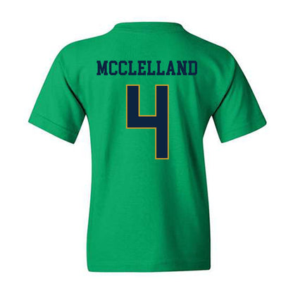 Notre Dame - NCAA Women's Lacrosse : Ellie McClelland - Classic Fashion Shersey Youth T-Shirt-1