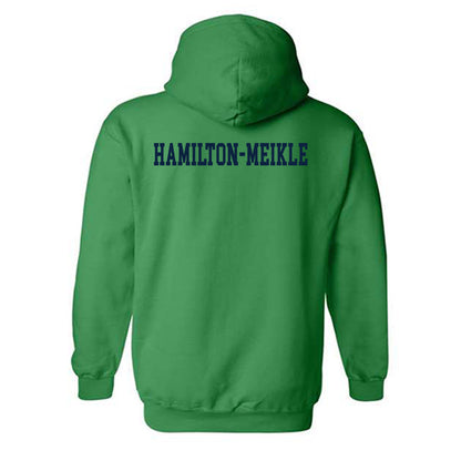 Notre Dame - NCAA Men's Fencing : Jonathan Hamilton-Meikle - Classic Fashion Shersey Hooded Sweatshirt-1