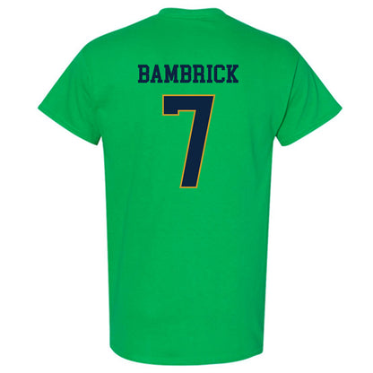 Notre Dame - NCAA Men's Lacrosse : Joey Bambrick - Classic Fashion Shersey T-Shirt-1