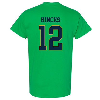 Notre Dame - NCAA Baseball : Connor Hincks - Classic Fashion Shersey T-Shirt