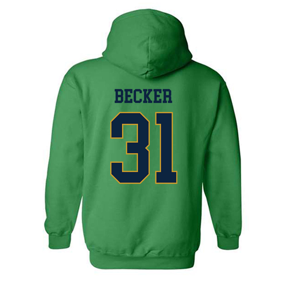  - NCAA Softball : Shannon Becker - Classic Fashion Shersey Hooded Sweatshirt-1