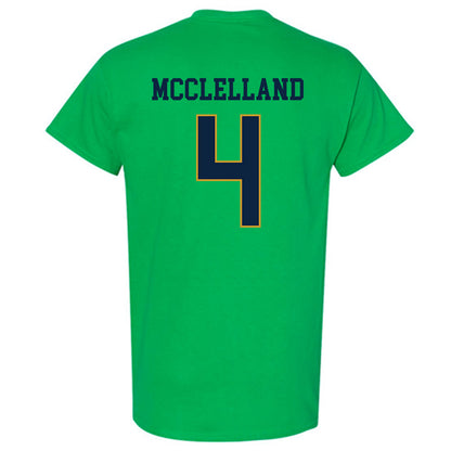 Notre Dame - NCAA Women's Lacrosse : Ellie McClelland - Classic Fashion Shersey T-Shirt-1