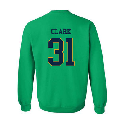 Notre Dame - NCAA Baseball : Evan Clark - Classic Fashion Shersey Crewneck Sweatshirt-1