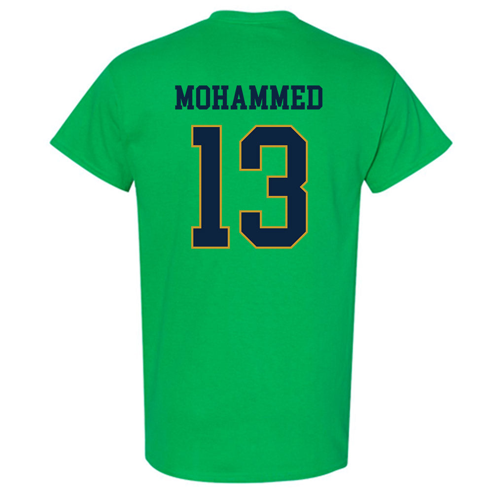 Notre Dame - NCAA Men's Basketball : Sir Mohammed - Classic Fashion Shersey T-Shirt-1