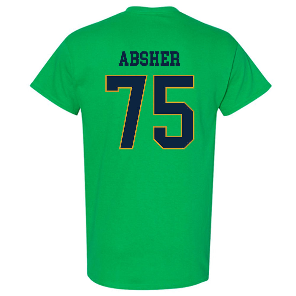 Notre Dame - NCAA Football : Sullivan Absher - Classic Fashion Shersey T-Shirt-1