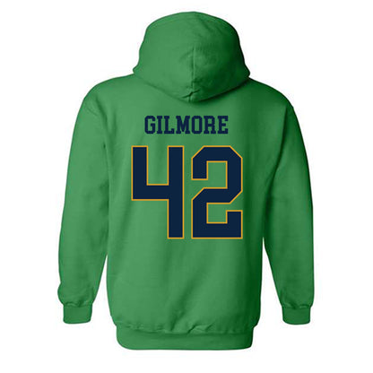 Notre Dame - NCAA Baseball : Clark Gilmore - Classic Fashion Shersey Hooded Sweatshirt-1