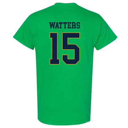 Notre Dame - NCAA Baseball : Brenson Watters - Classic Fashion Shersey T-Shirt