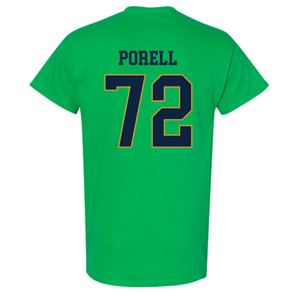 Notre Dame - NCAA Men's Lacrosse : Thomas Porell - Classic Fashion Shersey T-Shirt-1