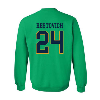 Notre Dame - NCAA Women's Soccer : Grace Restovich - Classic Fashion Shersey Crewneck Sweatshirt
