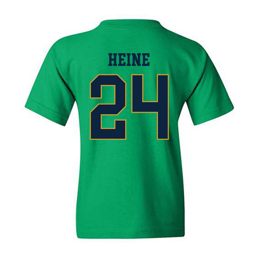 Notre Dame - NCAA Baseball : Dylan Heine - Classic Fashion Shersey Youth T-Shirt-1