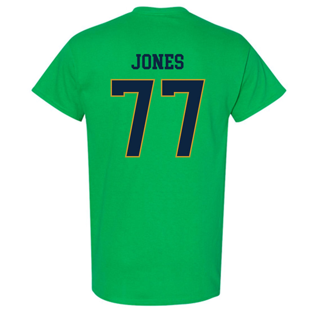 Notre Dame - NCAA Football : Peter Jones - Classic Fashion Shersey T-Shirt-1