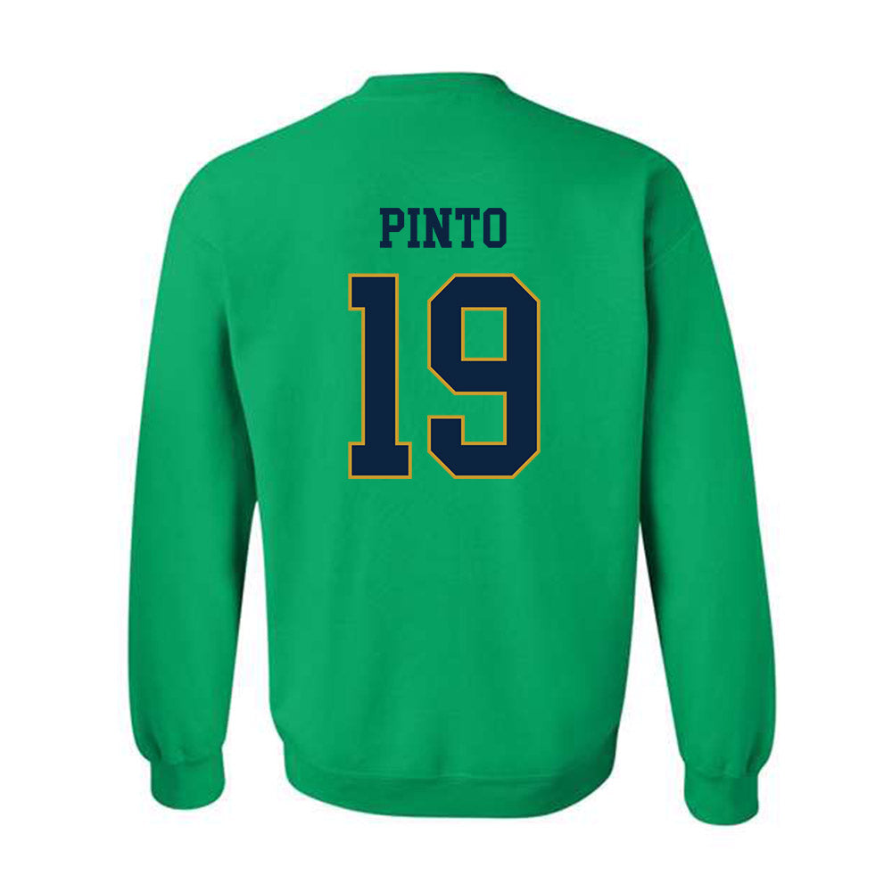 Notre Dame - NCAA Women's Soccer : Ally Pinto - Classic Fashion Shersey Crewneck Sweatshirt-1