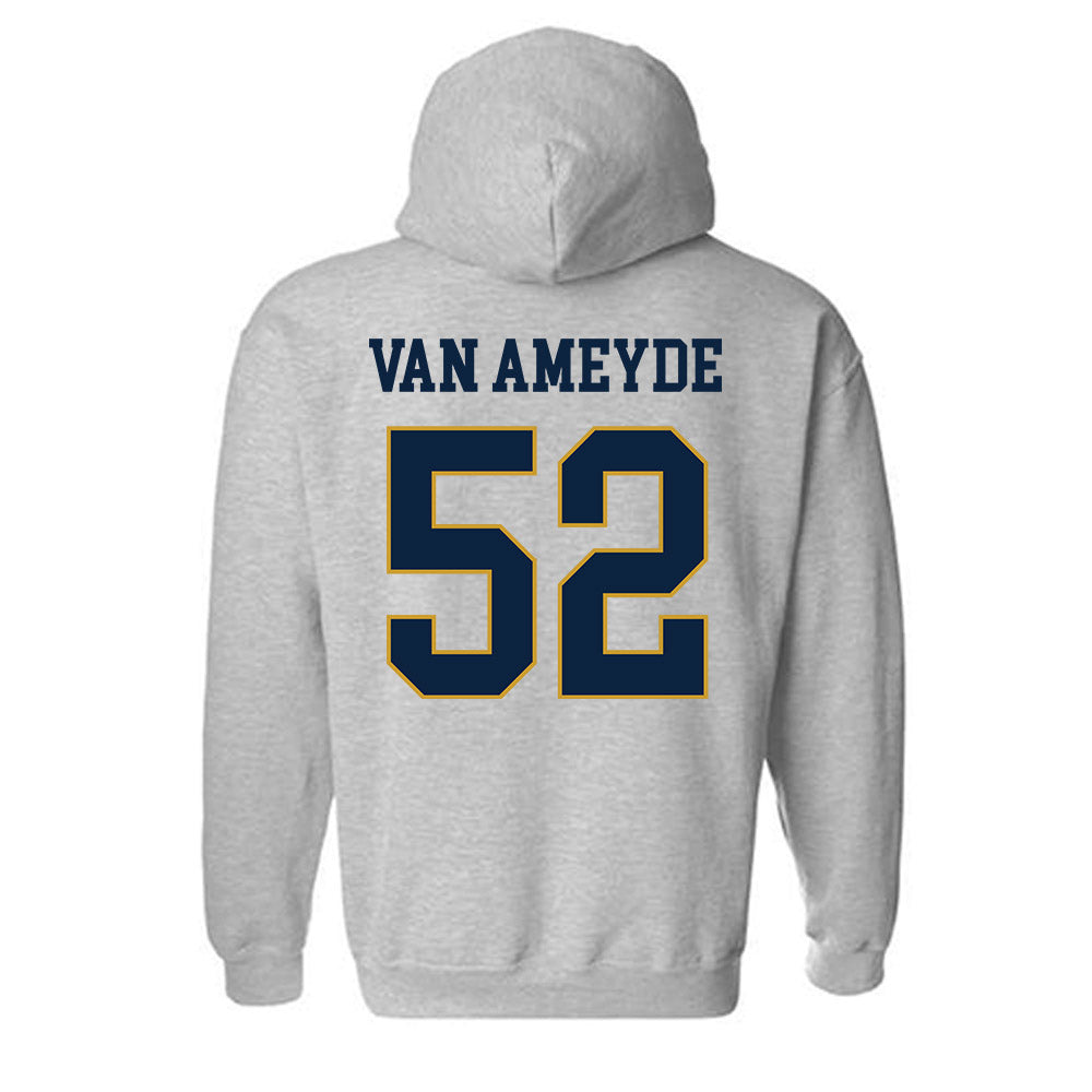 Notre Dame - NCAA Baseball : Chase Van Ameyde - Classic Fashion Shersey Hooded Sweatshirt