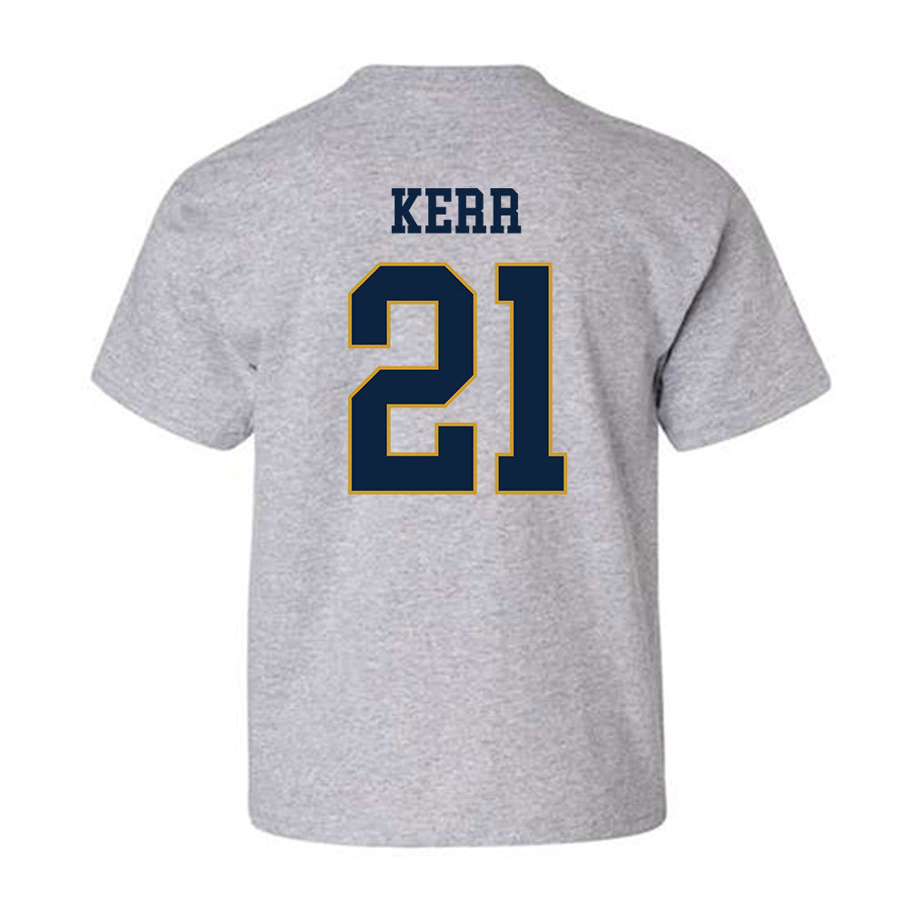 Notre Dame - NCAA Men's Ice Hockey : Jaedon Kerr - Classic Fashion Shersey Youth T-Shirt-1