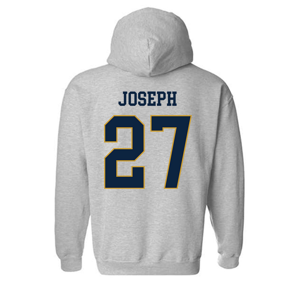 Notre Dame - NCAA Women's Soccer : Lily Joseph - Classic Fashion Shersey Hooded Sweatshirt-1