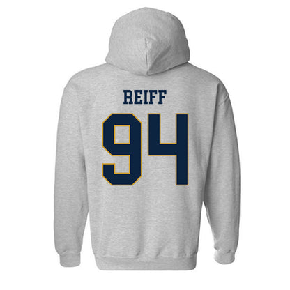 Notre Dame - NCAA Football : Joseph Reiff - Classic Fashion Shersey Hooded Sweatshirt-1