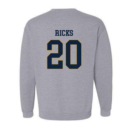 Notre Dame - NCAA Baseball : Caleb Ricks - Classic Fashion Shersey Crewneck Sweatshirt-1