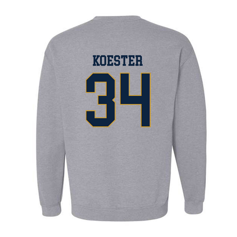 Notre Dame - NCAA Baseball : Brady Koester - Classic Fashion Shersey Crewneck Sweatshirt-1