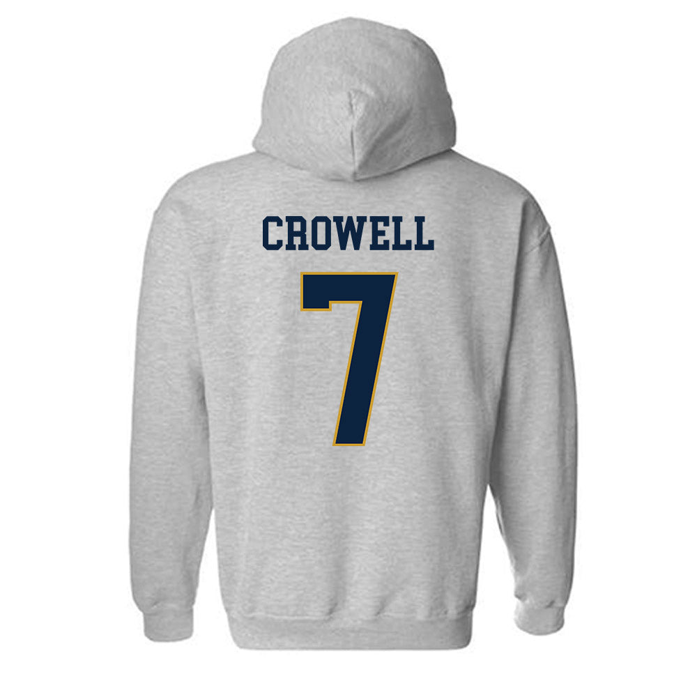 Notre Dame - NCAA Baseball : Caden Crowell - Classic Fashion Shersey Hooded Sweatshirt-1