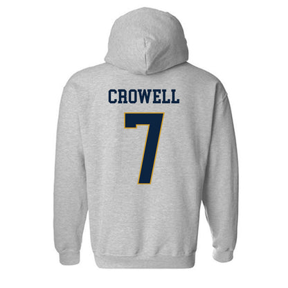 Notre Dame - NCAA Baseball : Caden Crowell - Classic Fashion Shersey Hooded Sweatshirt-1