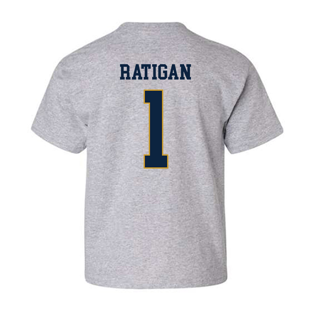 Notre Dame - NCAA Women's Basketball : Kelly Ratigan - Classic Fashion Shersey Youth T-Shirt-1