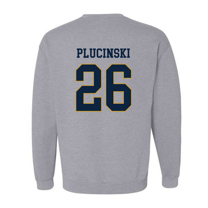 Notre Dame - NCAA Men's Ice Hockey : Zach Plucinski - Classic Fashion Shersey Crewneck Sweatshirt