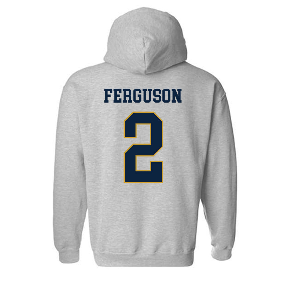 Notre Dame - NCAA Men's Soccer : Mitch Ferguson - Classic Fashion Shersey Hooded Sweatshirt-1
