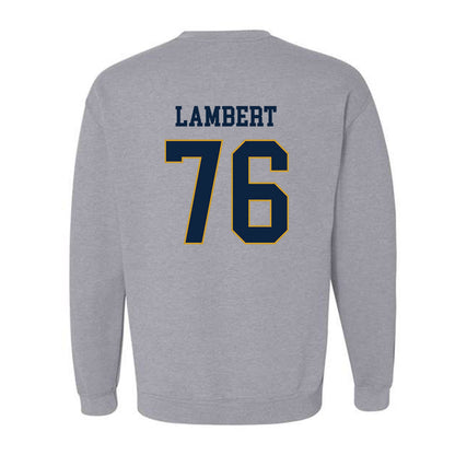 Notre Dame - NCAA Football : Guerby Lambert - Classic Fashion Shersey Crewneck Sweatshirt-1