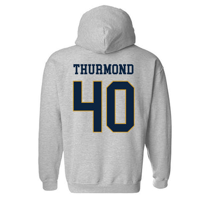 Notre Dame - NCAA Baseball : Eli Thurmond - Classic Fashion Shersey Hooded Sweatshirt-1