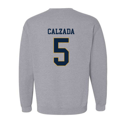 Notre Dame - NCAA Women's Soccer : Carolyn Calzada - Classic Fashion Shersey Crewneck Sweatshirt-1