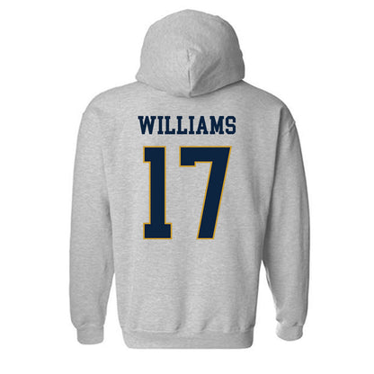 Notre Dame - NCAA Football : Cam Williams - Classic Fashion Shersey Hooded Sweatshirt-1
