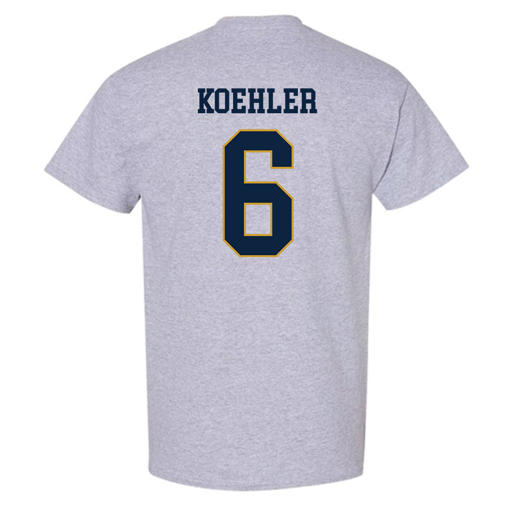 Notre Dame - NCAA Men's Basketball : Brady Koehler - Classic Fashion Shersey T-Shirt-1