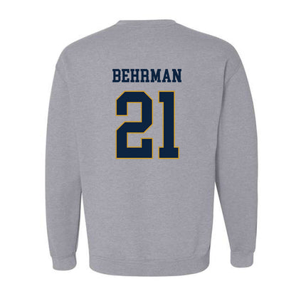 Notre Dame - NCAA Men's Lacrosse : Brock Behrman - Classic Fashion Shersey Crewneck Sweatshirt