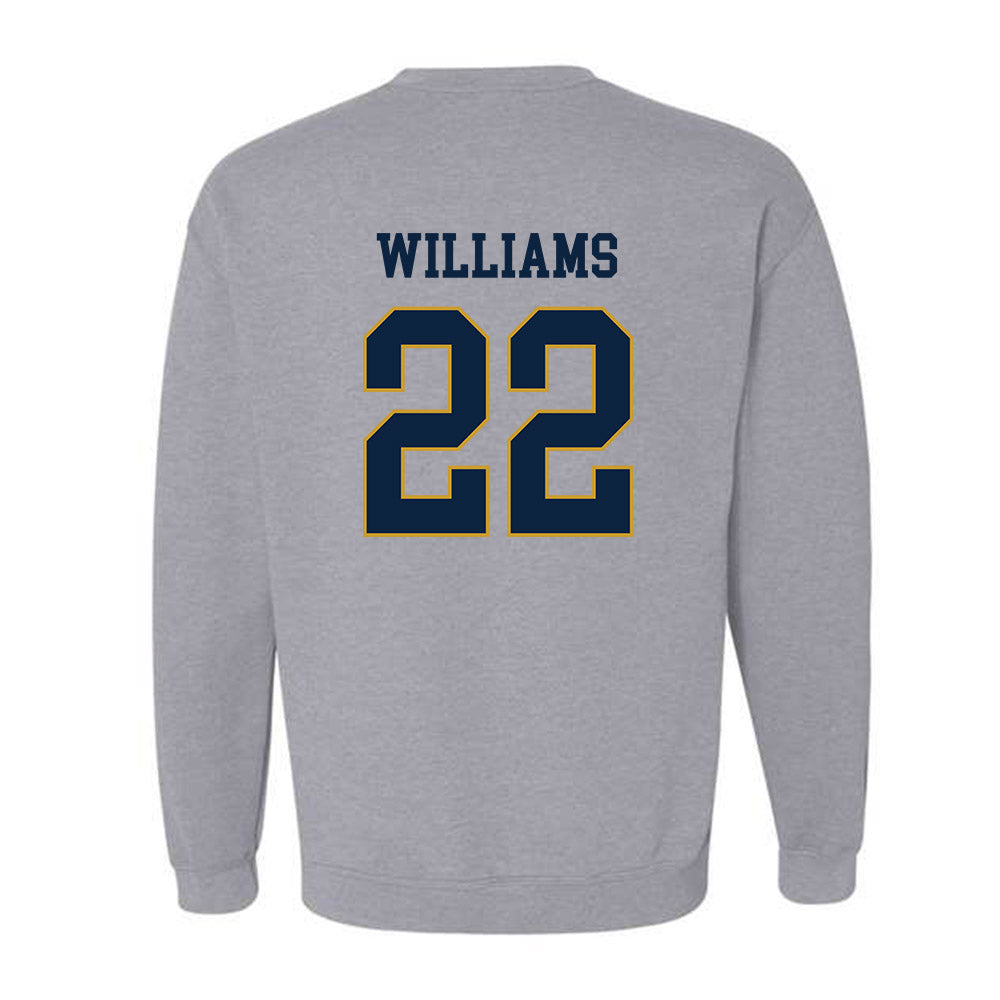 Notre Dame - NCAA Football : Aneyas Williams - Classic Fashion Shersey Crewneck Sweatshirt-1