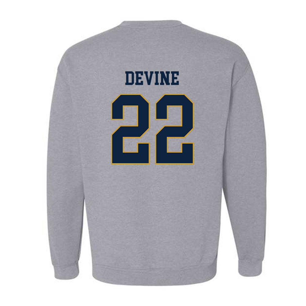 Notre Dame - NCAA Men's Basketball : Luke Devine - Classic Fashion Shersey Crewneck Sweatshirt-1