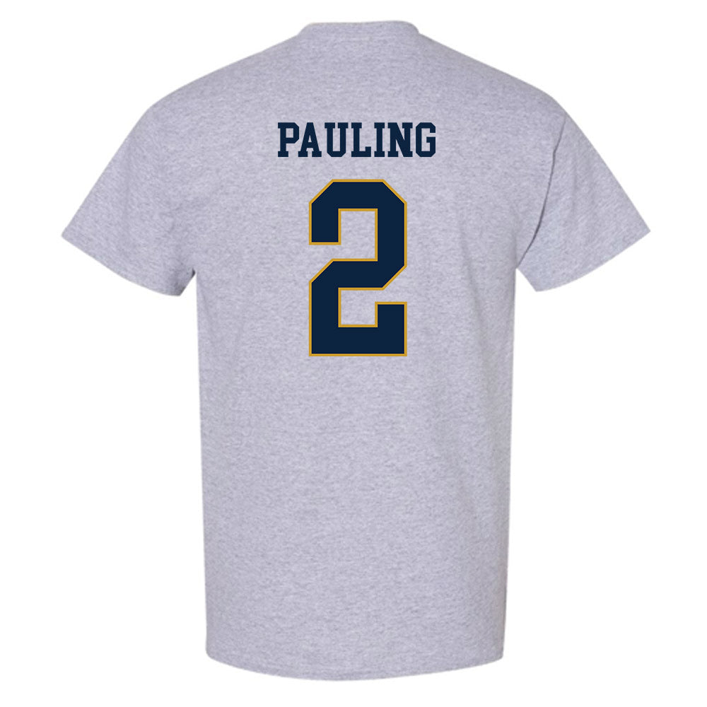 Notre Dame - NCAA Football : William Pauling - Classic Fashion Shersey T-Shirt-1