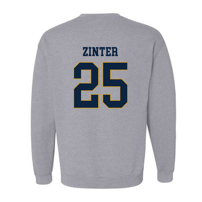 Notre Dame - NCAA Football : Preston Zinter - Classic Fashion Shersey Crewneck Sweatshirt-1