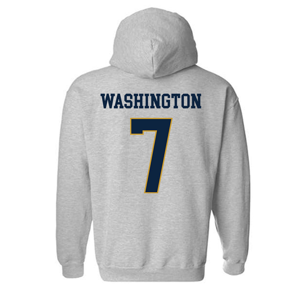 Notre Dame - NCAA Football : Tyrus Washington - Classic Fashion Shersey Hooded Sweatshirt-1