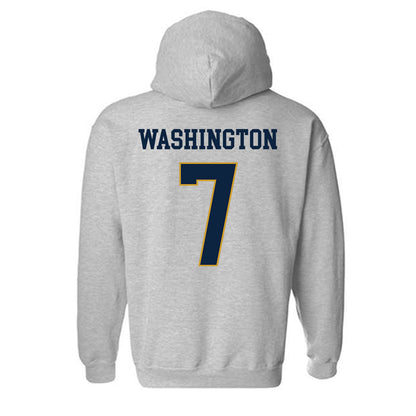 Notre Dame - NCAA Football : Tyrus Washington - Classic Fashion Shersey Hooded Sweatshirt-1