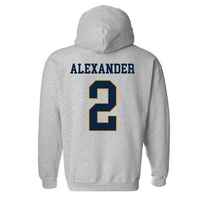 Notre Dame - NCAA Women's Volleyball : Maisie Alexander - Classic Fashion Shersey Hooded Sweatshirt