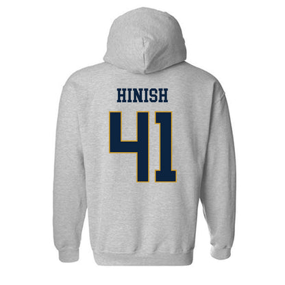 Notre Dame - NCAA Football : Donovan Hinish - Classic Fashion Shersey Hooded Sweatshirt-1