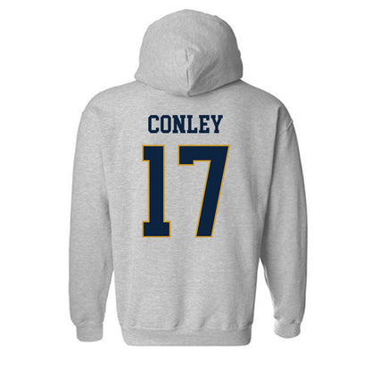 Notre Dame - NCAA Women's Lacrosse : Angie Conley - Classic Fashion Shersey Hooded Sweatshirt-1