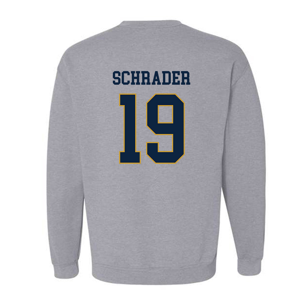Notre Dame - NCAA Women's Volleyball : Phyona Schrader - Classic Fashion Shersey Crewneck Sweatshirt-1