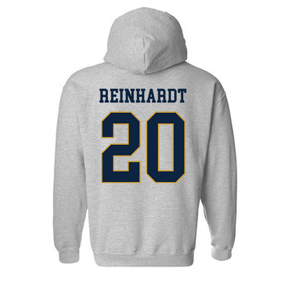 Notre Dame - NCAA Men's Lacrosse : Chris Reinhardt - Classic Fashion Shersey Hooded Sweatshirt-1